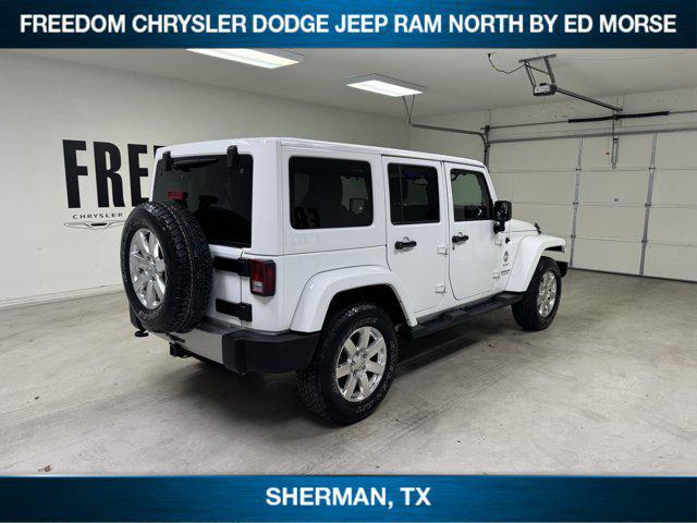 used 2017 Jeep Wrangler Unlimited car, priced at $26,005