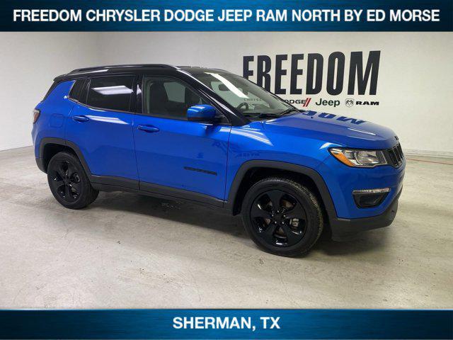 used 2021 Jeep Compass car, priced at $19,984