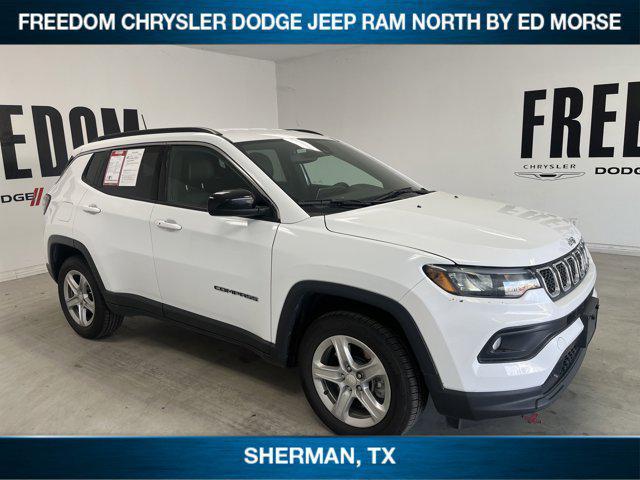 used 2024 Jeep Compass car, priced at $21,969
