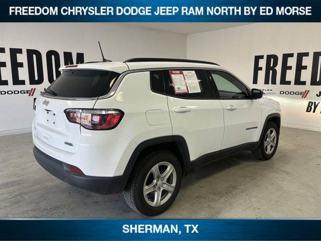 used 2024 Jeep Compass car, priced at $21,969