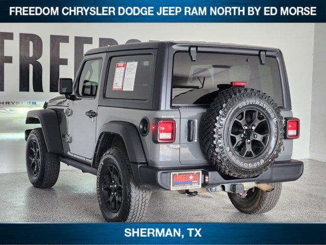used 2021 Jeep Wrangler car, priced at $26,949