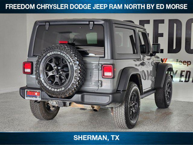 used 2021 Jeep Wrangler car, priced at $26,949