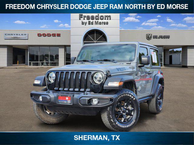 used 2021 Jeep Wrangler car, priced at $26,949