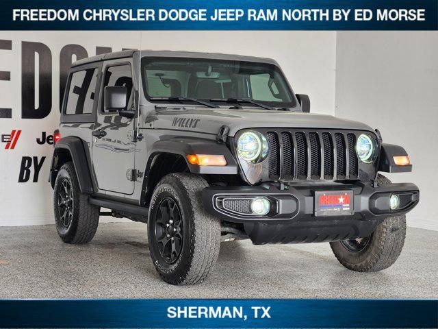 used 2021 Jeep Wrangler car, priced at $26,949