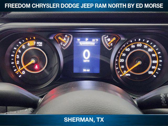 new 2025 Jeep Wrangler car, priced at $57,198