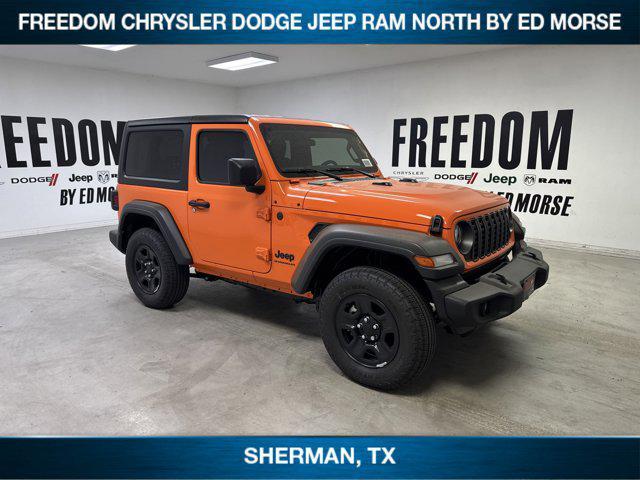 new 2025 Jeep Wrangler car, priced at $37,447