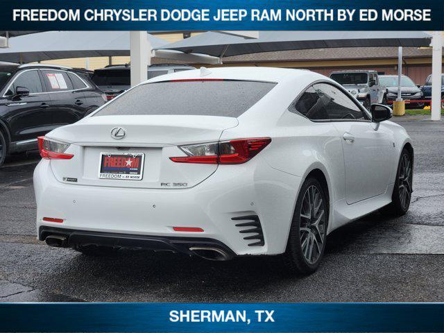 used 2015 Lexus RC 350 car, priced at $15,878