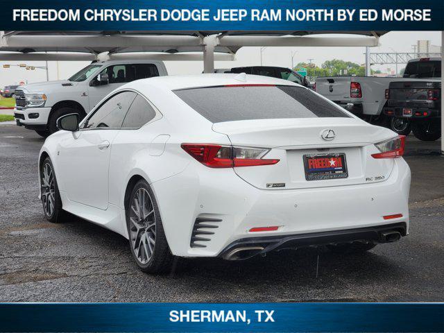 used 2015 Lexus RC 350 car, priced at $15,878