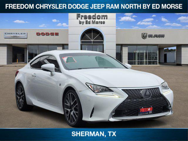 used 2015 Lexus RC 350 car, priced at $15,878
