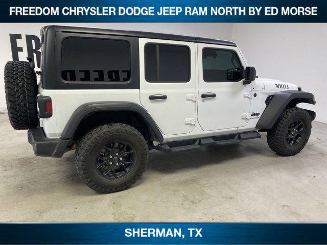 used 2024 Jeep Wrangler car, priced at $48,381