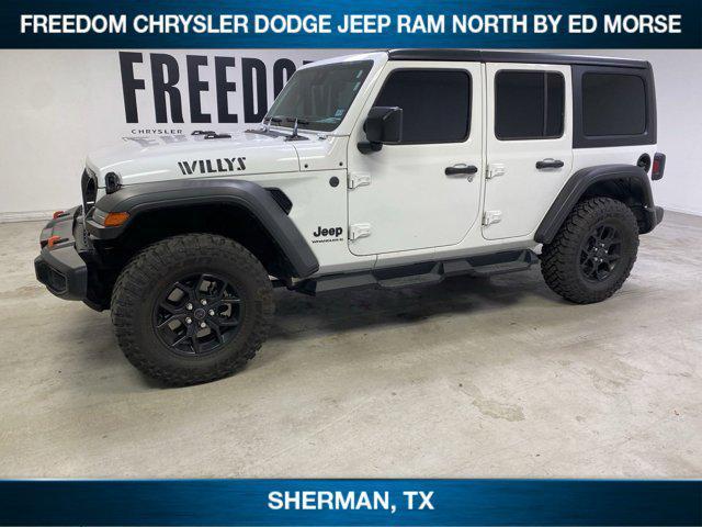 used 2024 Jeep Wrangler car, priced at $48,381