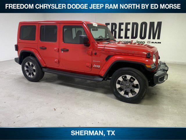 used 2020 Jeep Wrangler Unlimited car, priced at $34,997