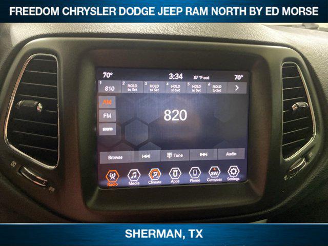 used 2021 Jeep Compass car, priced at $16,998