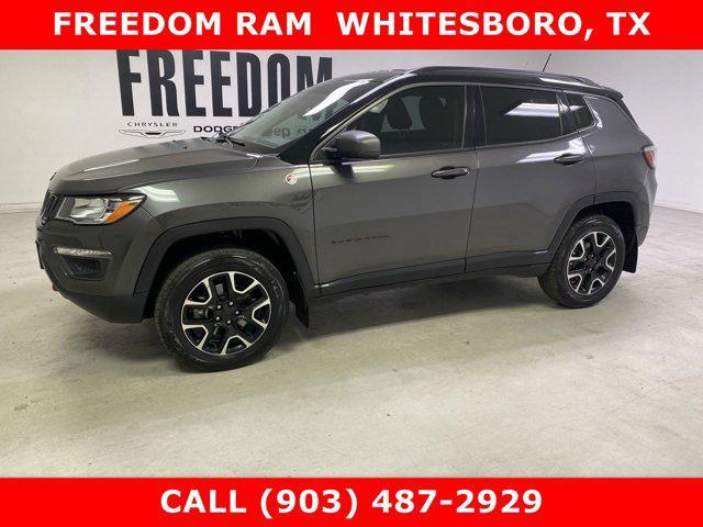 used 2021 Jeep Compass car, priced at $16,611