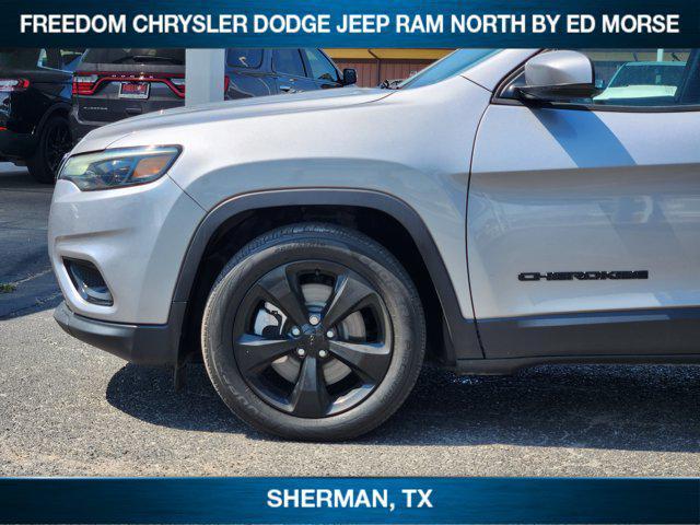 used 2021 Jeep Cherokee car, priced at $17,964