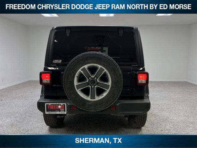 used 2022 Jeep Wrangler Unlimited car, priced at $30,601