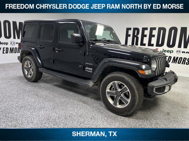used 2022 Jeep Wrangler Unlimited car, priced at $30,601