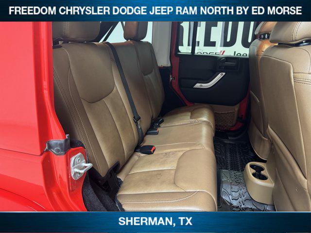 used 2015 Jeep Wrangler Unlimited car, priced at $23,992