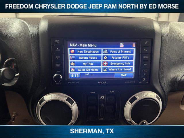 used 2015 Jeep Wrangler Unlimited car, priced at $23,992