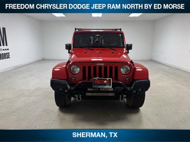 used 2015 Jeep Wrangler Unlimited car, priced at $23,992