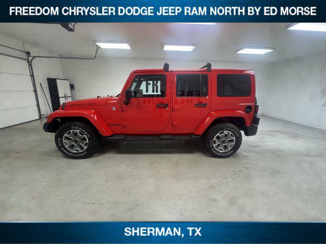 used 2015 Jeep Wrangler Unlimited car, priced at $23,992