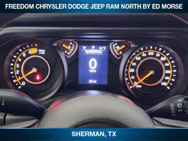 new 2025 Jeep Wrangler car, priced at $38,739