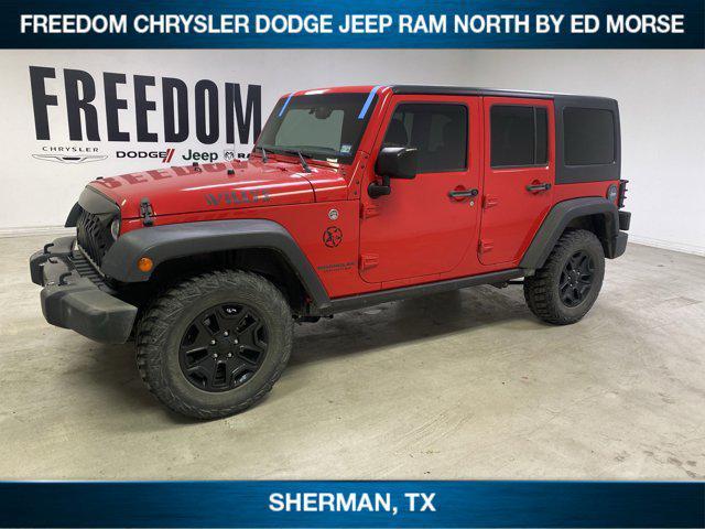 used 2017 Jeep Wrangler Unlimited car, priced at $23,995
