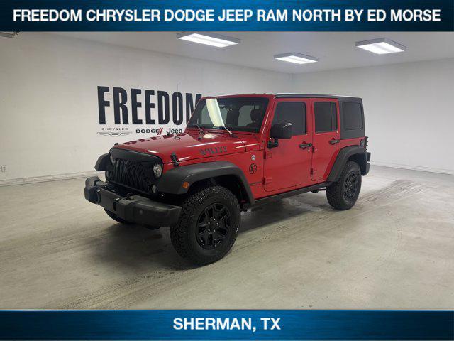 used 2017 Jeep Wrangler Unlimited car, priced at $23,995