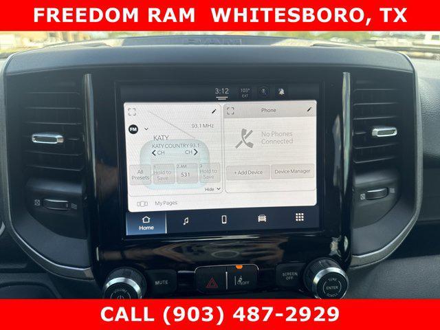 new 2025 Ram 1500 car, priced at $38,017