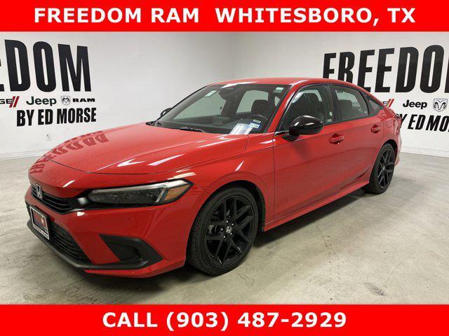 used 2024 Honda Civic car, priced at $24,357