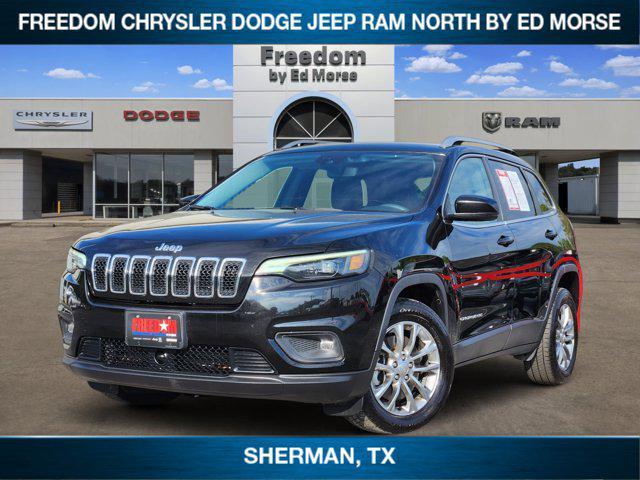 used 2021 Jeep Cherokee car, priced at $17,493