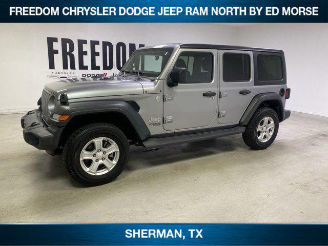 used 2020 Jeep Wrangler Unlimited car, priced at $28,627