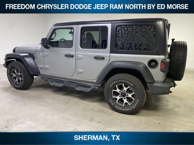 used 2018 Jeep Wrangler Unlimited car, priced at $21,450