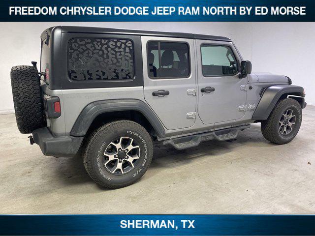 used 2018 Jeep Wrangler Unlimited car, priced at $21,450