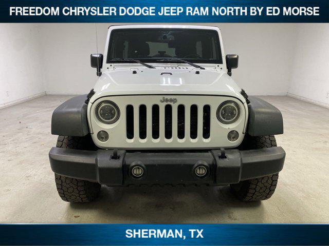 used 2017 Jeep Wrangler Unlimited car, priced at $20,871