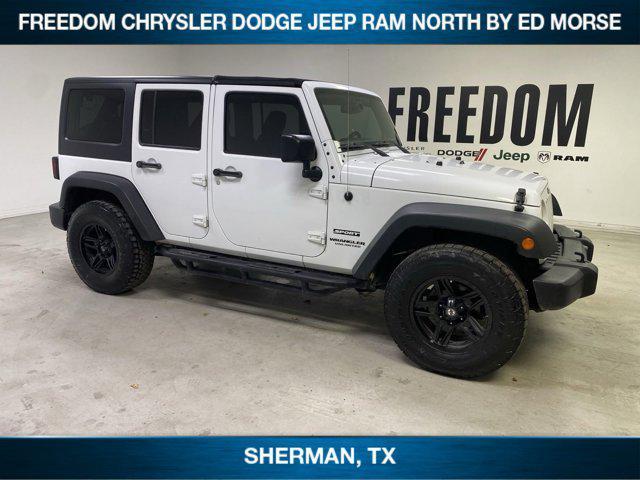 used 2017 Jeep Wrangler Unlimited car, priced at $20,871