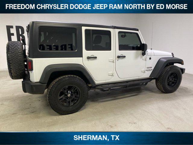 used 2017 Jeep Wrangler Unlimited car, priced at $20,871