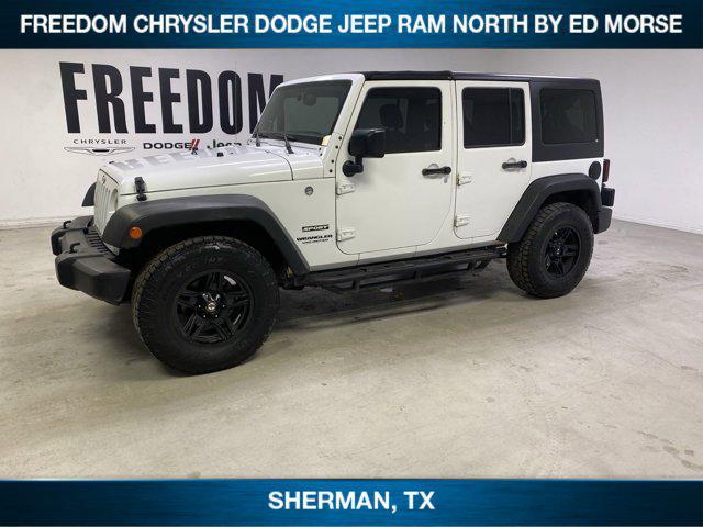 used 2017 Jeep Wrangler Unlimited car, priced at $20,871