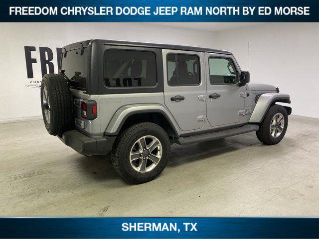 used 2021 Jeep Wrangler Unlimited car, priced at $34,696
