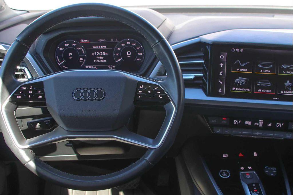 used 2023 Audi Q4 e-tron car, priced at $27,991