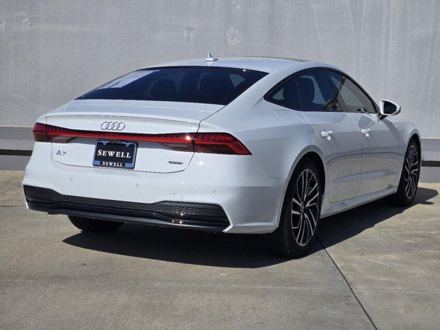 new 2024 Audi A7 car, priced at $82,240