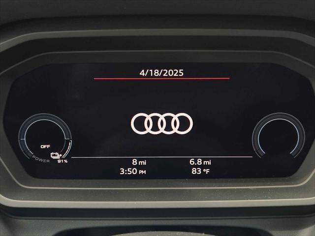 new 2025 Audi Q4 e-tron car, priced at $66,165