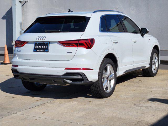 new 2024 Audi Q3 car, priced at $44,140