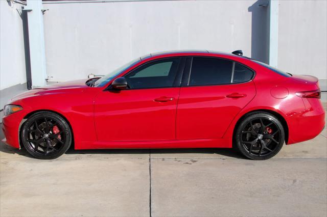 used 2020 Alfa Romeo Giulia car, priced at $18,499