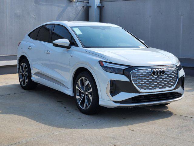 new 2024 Audi Q4 e-tron Sportback car, priced at $63,455