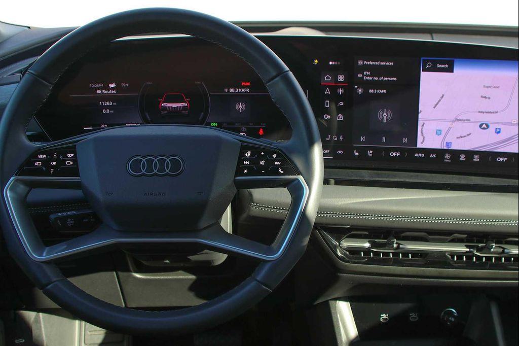 used 2025 Audi Q6 e-tron car, priced at $45,991