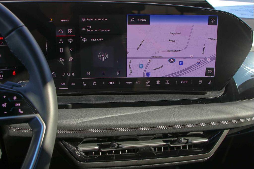 used 2025 Audi Q6 e-tron car, priced at $45,991