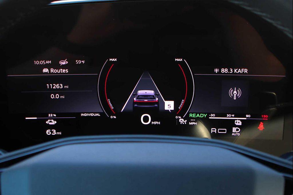 used 2025 Audi Q6 e-tron car, priced at $45,991