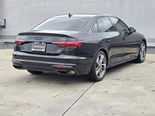 new 2024 Audi A4 car, priced at $51,490