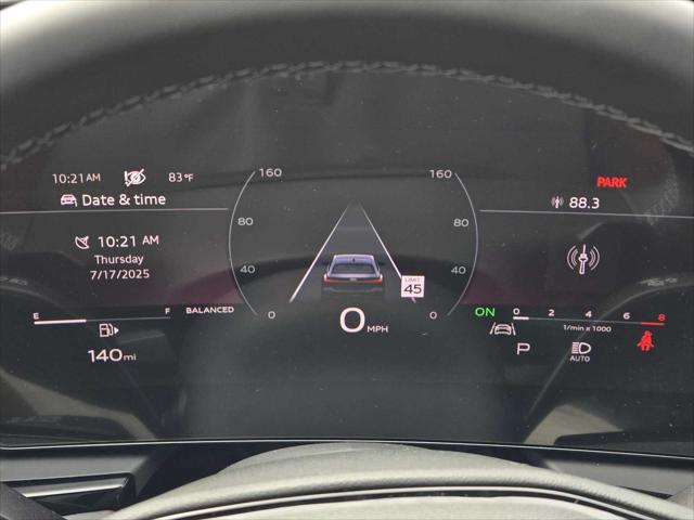 new 2025 Audi A5 car, priced at $55,017